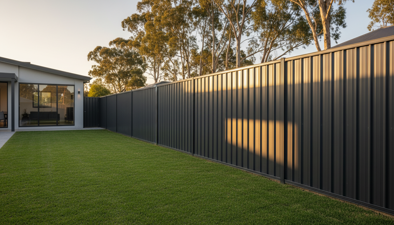 Professional Colorbond fencing installation in Melbourne